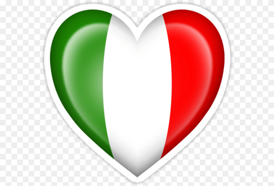 Italian Heart Flag Canada Flag In Heart, Balloon Png Image