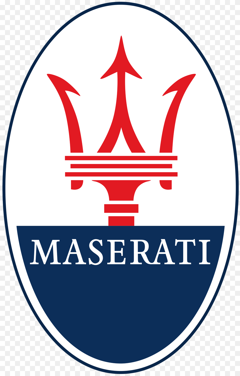 Italian Luxury Sports Car Logo Maserati Logo, Weapon, Trident, Disk Png Image