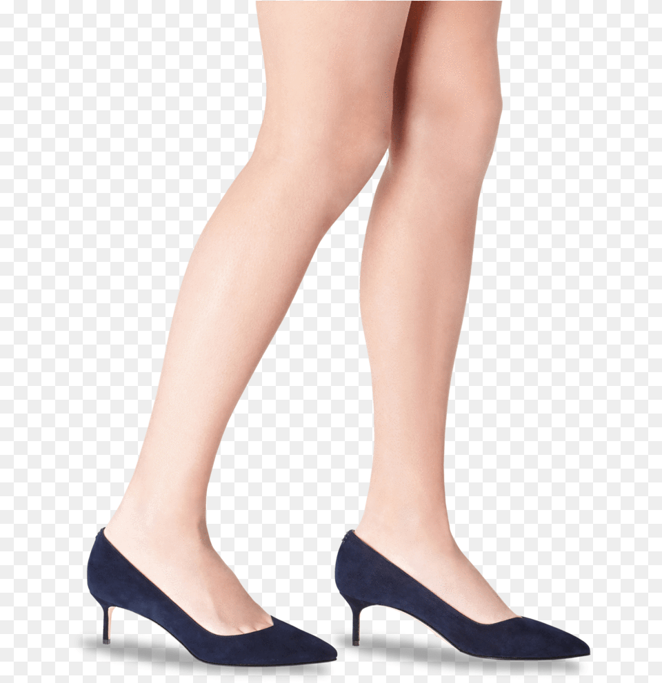 Italian Made Perfect Pointed Toe Pump In Navy Basic Pump, Clothing, Footwear, High Heel, Shoe Free Png