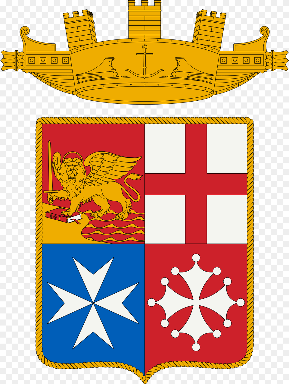 Italian Maritime Republics, Bulldozer, Machine, Armor, Emblem Free Png