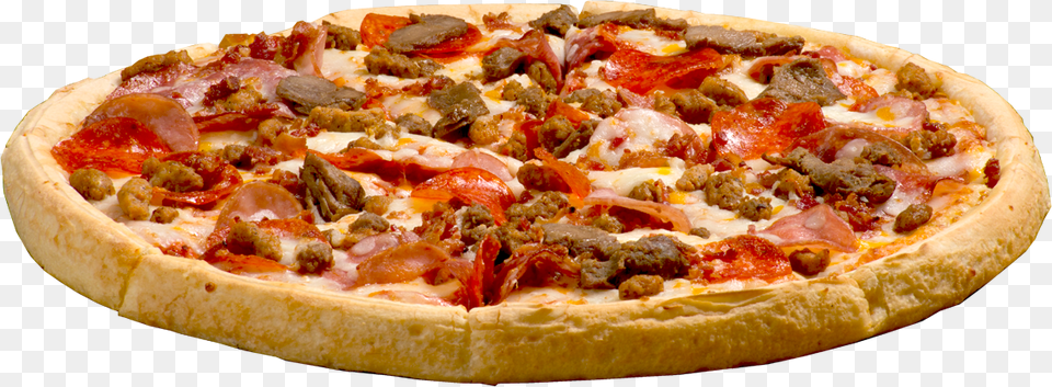 Italian Meat And Cheese Italian Pizza Pics, Food Free Png Download