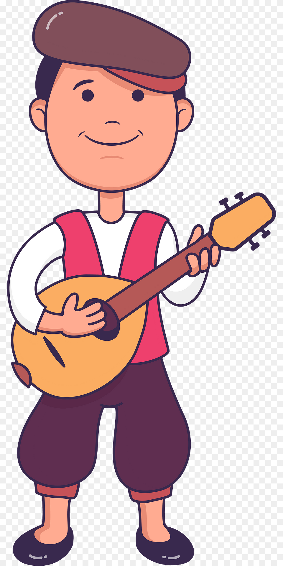 Italian Musician Clipart, Baby, Person, Cartoon, Face Free Transparent Png