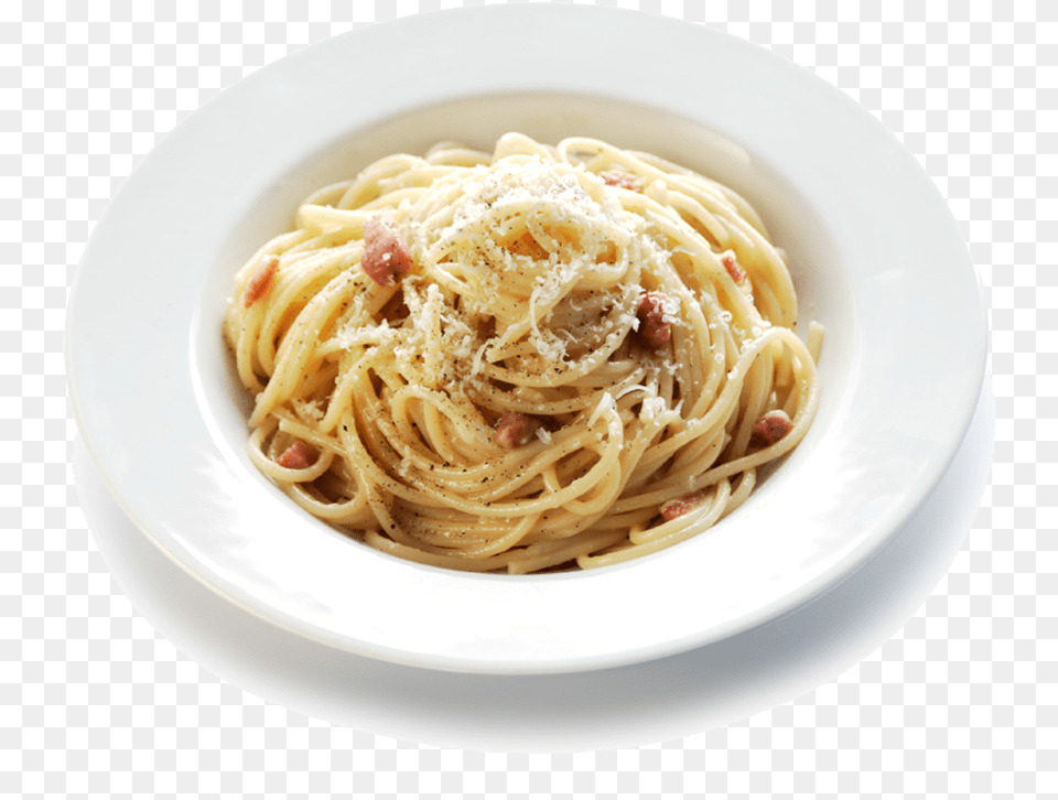Italian Pasta Download Pasta Carbonara, Food, Spaghetti, Plate Free Transparent Png