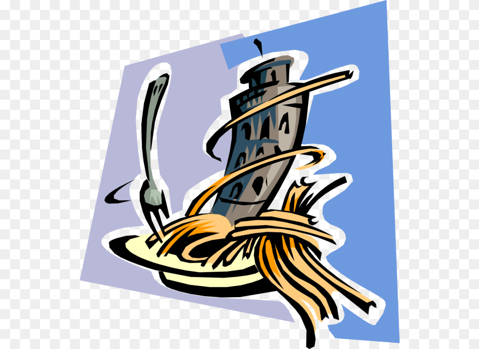 Italian Pasta With Leaning Tower Of Pisa, Electronics, Hardware Png