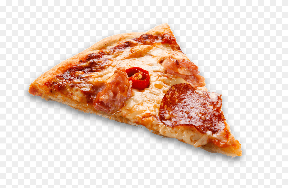 Italian Pizza Slice Of A Pepperoni Pizza In Waterbury Slice Ham And Cheese Pizza, Food Free Transparent Png