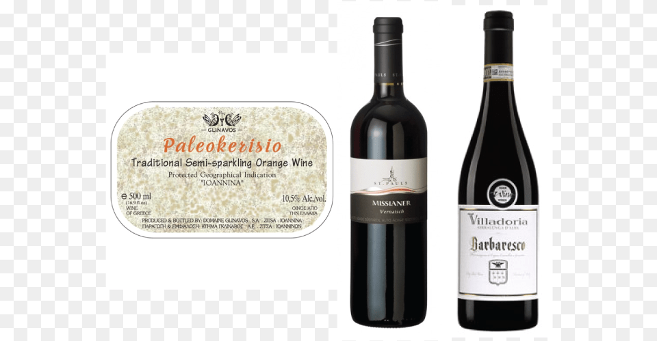 Italian Wines Domaine Glinavos Paleokerisio 500ml 2015 Dessert, Alcohol, Beverage, Bottle, Liquor Free Png Download