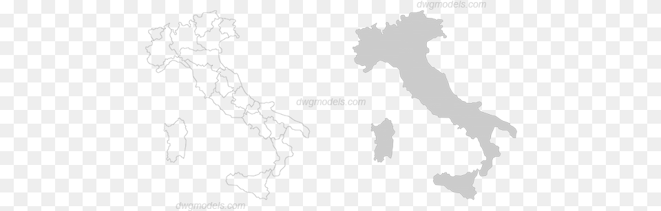 Italy 1 Dwg Cad Blocks Italy Map, Chart, Plot, Outdoors, Nature Free Transparent Png