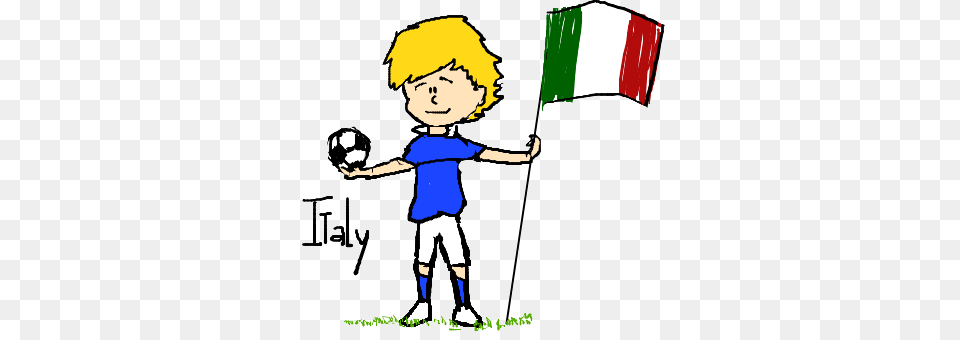 Italy Cartoon Soccer Player, Baby, Person, Face, Head Free Transparent Png