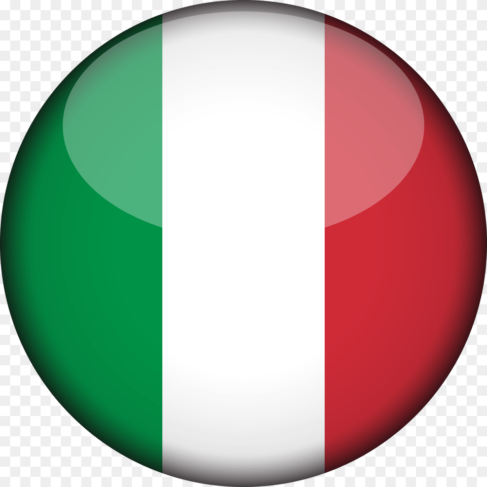 Italy Flag, Sphere, Disk, Logo Free Png Download