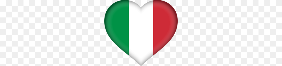 Italy Flag Clipart, Heart Free Png