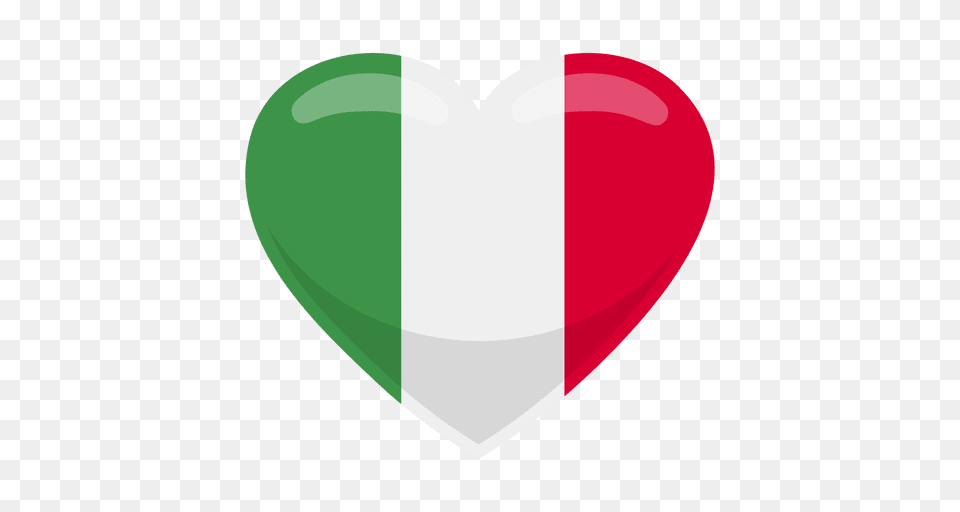Italy Heart Flag Png