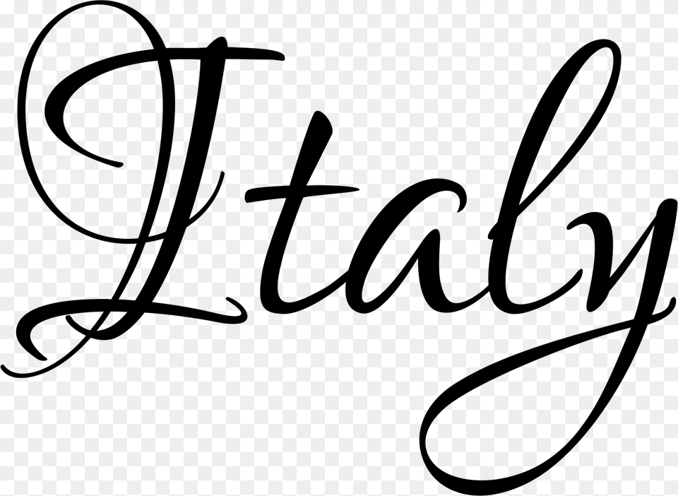 Italy Italy Word Art, Silhouette, Firearm, Gun, Rifle Png