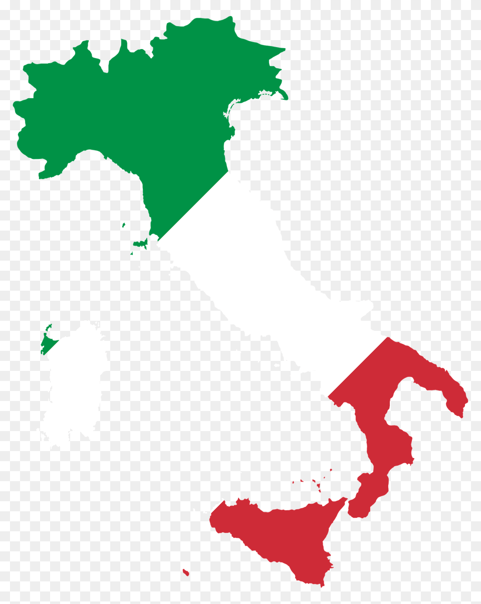 Italy Map Flag Clipart, Chart, Plot, Land, Nature Png Image