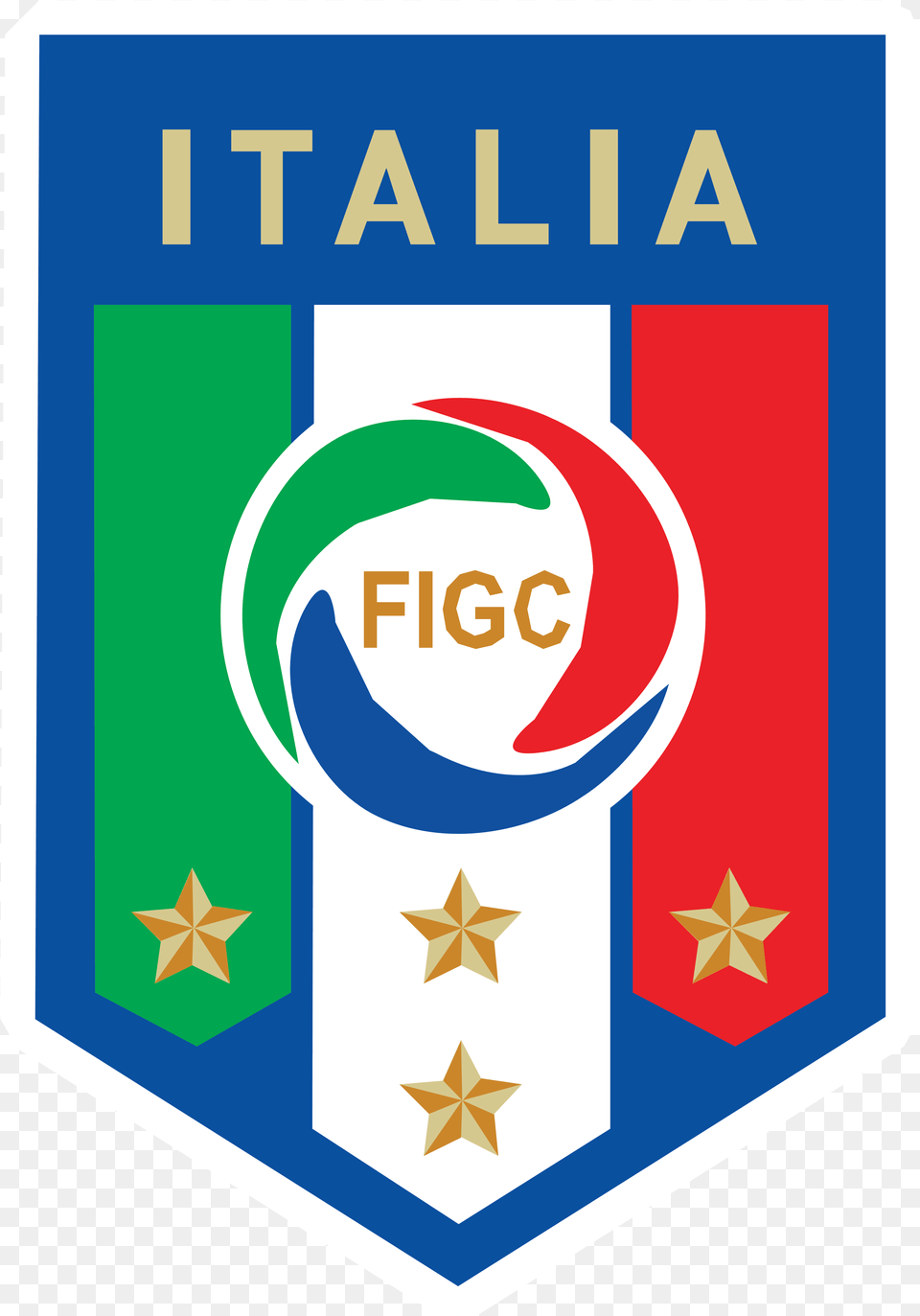 Italy National Football Team Logo Crest, Symbol, Flag Free Transparent Png