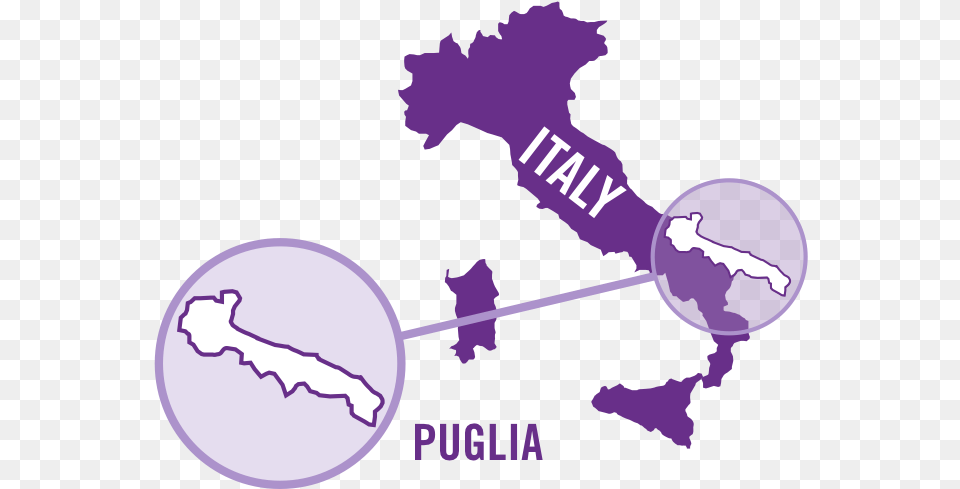 Italy Puglia Red 0001 Map Of Italy, Purple, Person, Outdoors Free Png