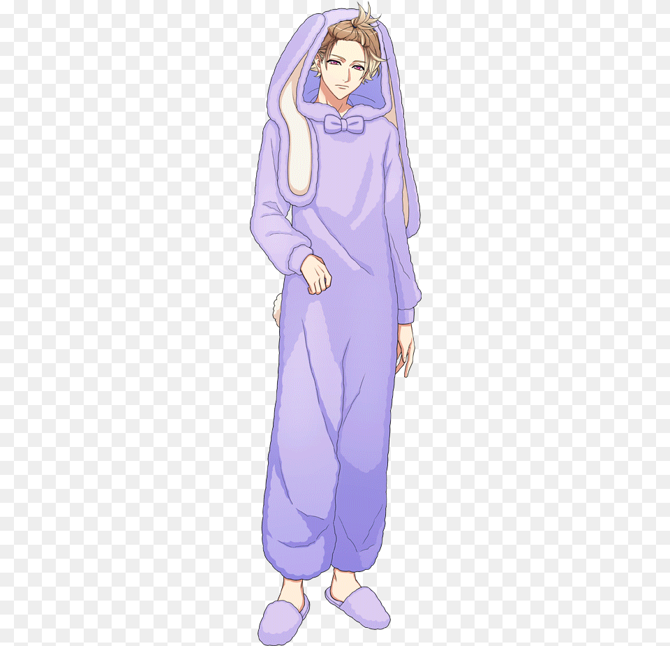 Itaru Fluffy Rabbit Fullbody Cartoon, Book, Clothing, Comics, Long Sleeve Free Transparent Png