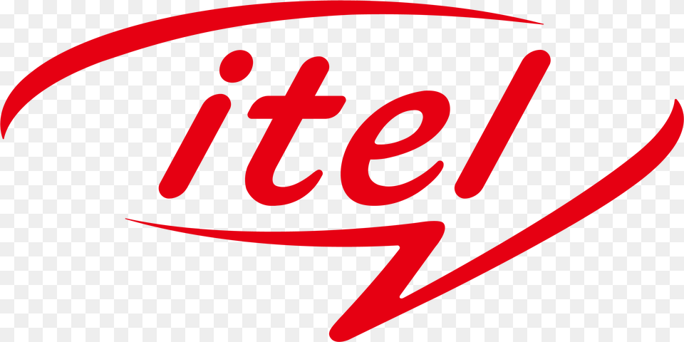 Itel Mobile Logo Itel Mobile Logo, Light, Text Free Transparent Png