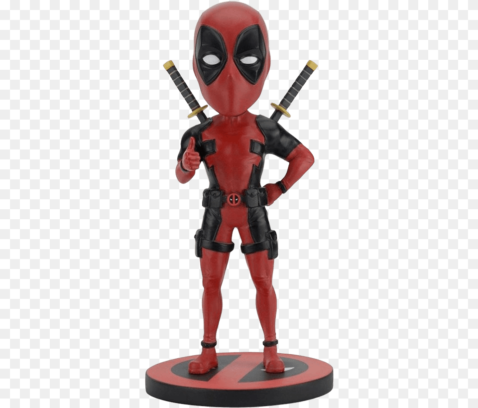 Item 1 Deadpool Head Knocker, Person, Figurine, Alien Png