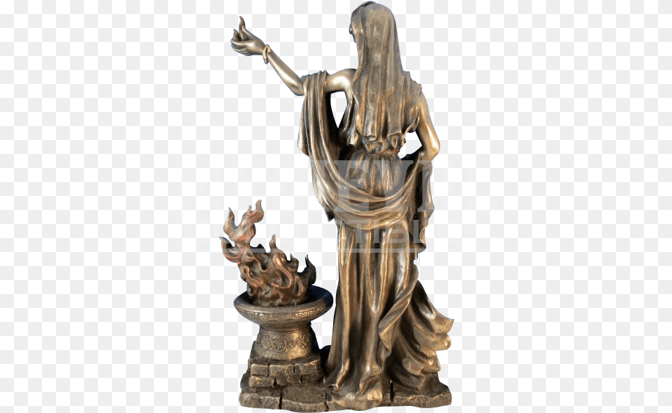 Item Greek Goddess Hestia Statue, Bronze, Art, Figurine, Adult Free Png Download
