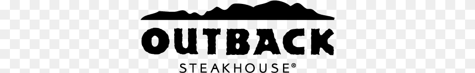 Item Outback Steakhouse Logo, Gray Png