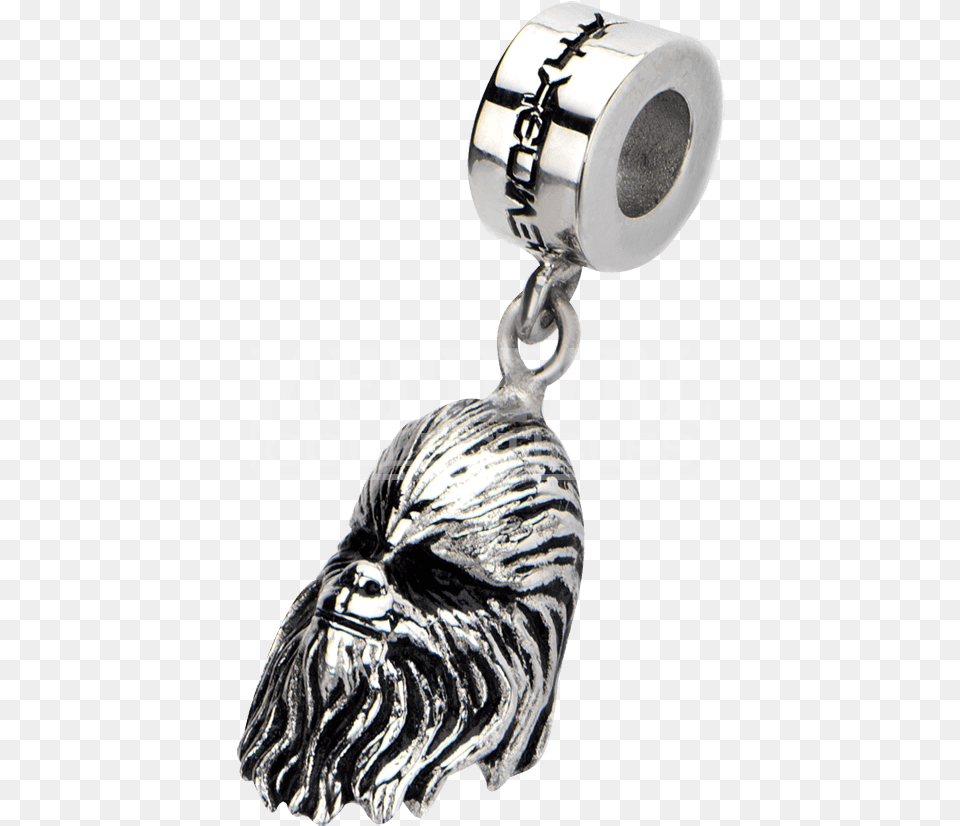 Item Stainless Steel Star Wars 3d Chewbacca Face Dangle, Accessories, Earring, Jewelry, Adult Free Png Download
