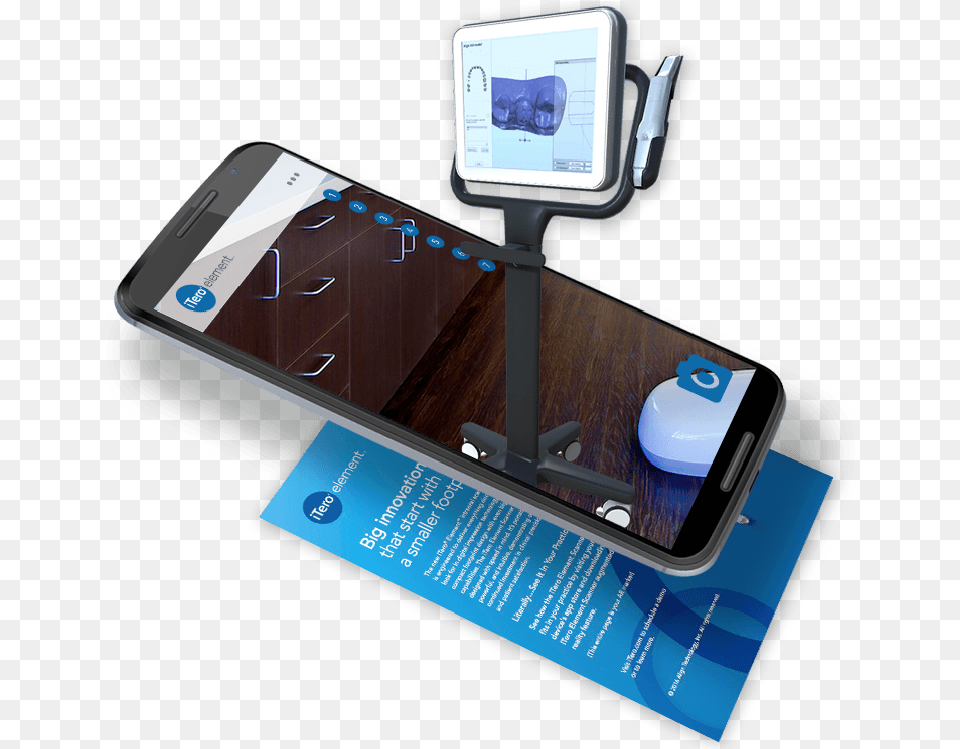 Itero Augmented Reality Scanner App Smartphone Augmented Reality, Electronics, Mobile Phone, Phone, Advertisement Free Png Download