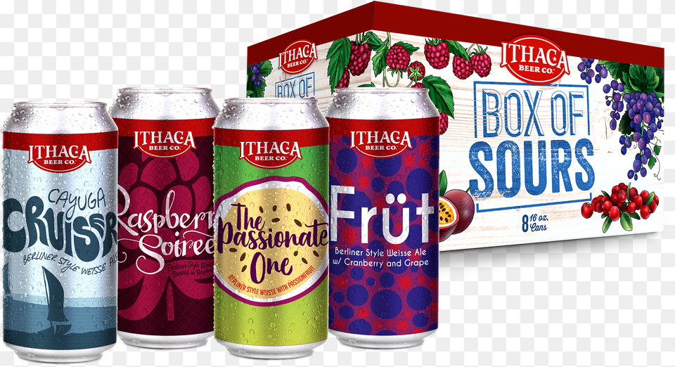 Ithaca Beer Company Is Releasing Two New Vertical Variety Carbonated Soft Drinks Png Image