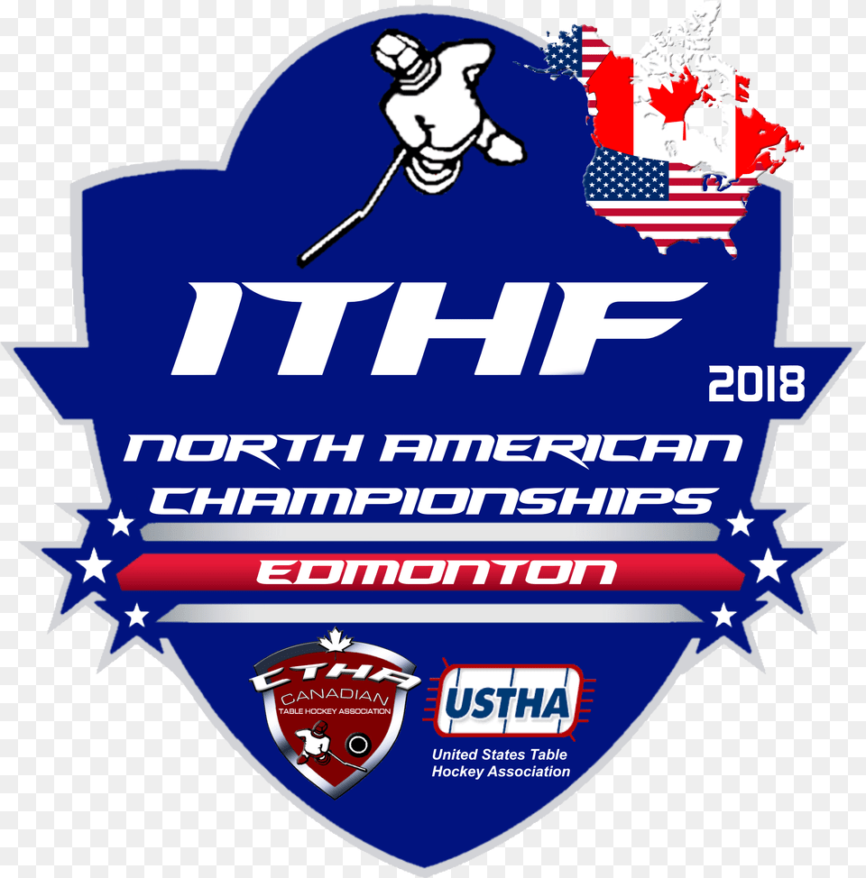 Ithf North American Championships Table Hockey Games, Badge, Logo, Symbol, Baby Free Png Download