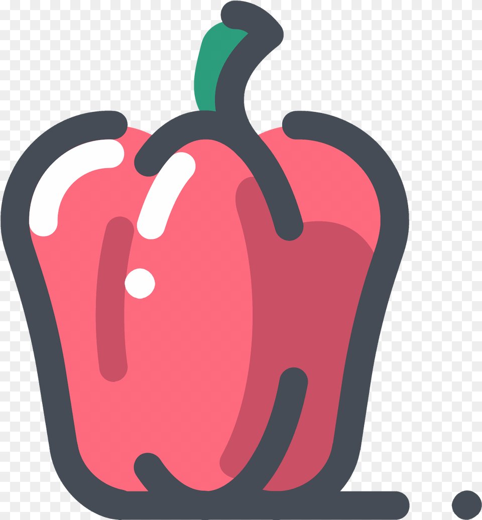 Itquots A Logo Of Paprika Paprika Icon, Bell Pepper, Food, Pepper, Plant Free Png