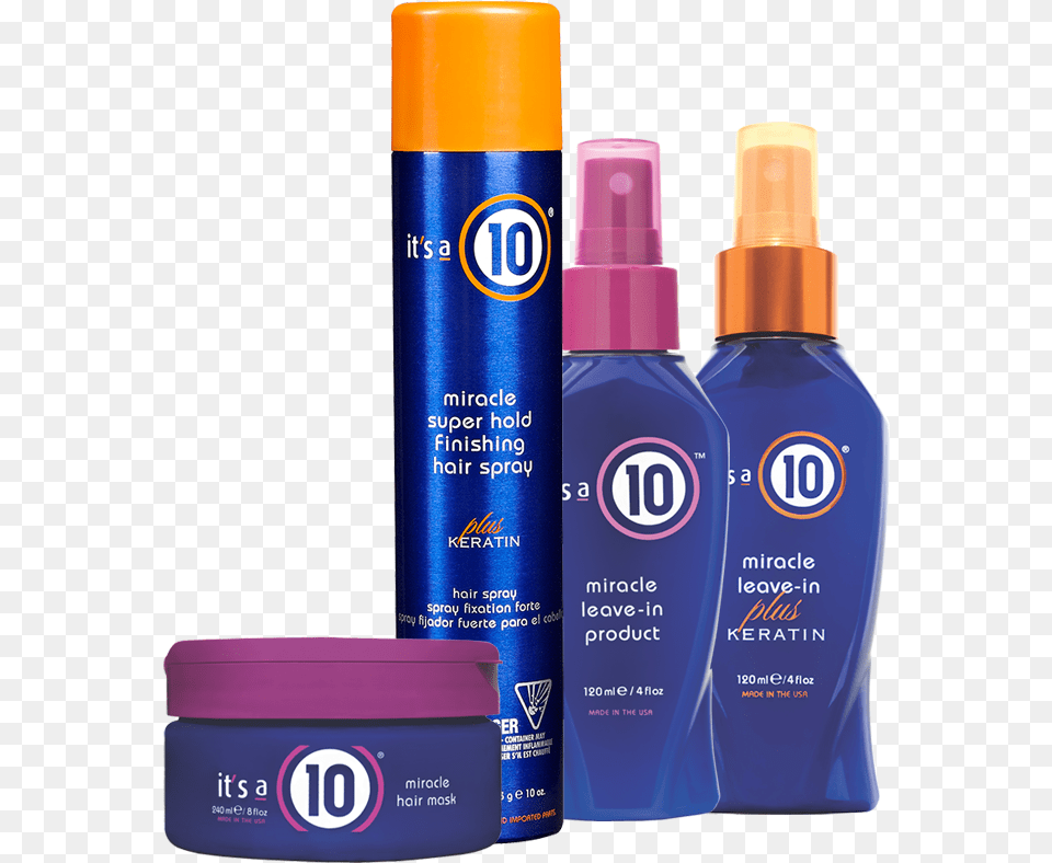 Its A 10 Hair Products It39s A 10 Hair Product, Bottle, Cosmetics, Perfume, Can Png