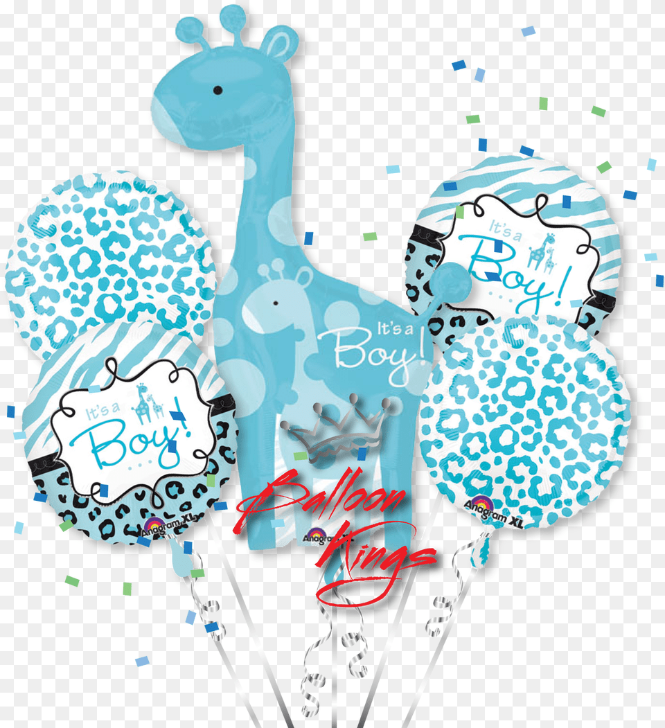 Its A Boy Giraffe Bouquet Its A Boy Balloons, Baby, Person Free Transparent Png