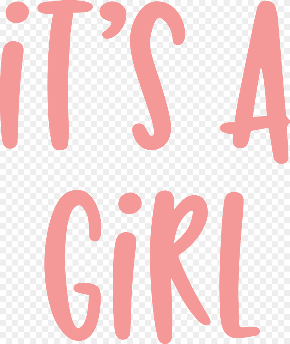 Its A Girl, Text Free Transparent Png