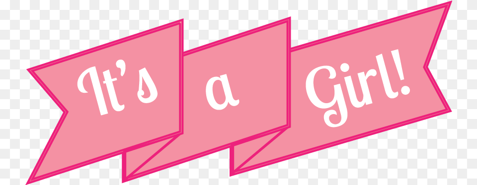 Its A Girl 9 Image A Girl, Symbol, Text Free Png