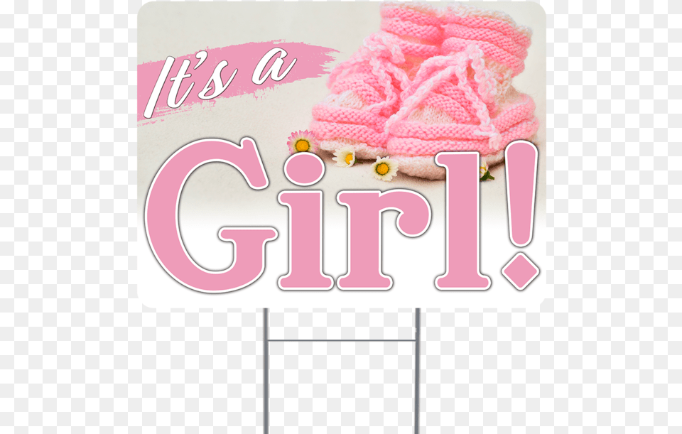 Its A Girl Inch Sign With Display Options Poster, Furniture, Home Decor, License Plate, People Png
