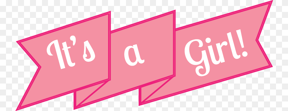 Its A Girl Its A Girl Transparent, Symbol, Text Png