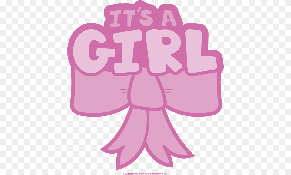 Its A Girl Transparent Its A Girl Its A Girl Bow, People, Person, Birthday Cake, Cake Free Png