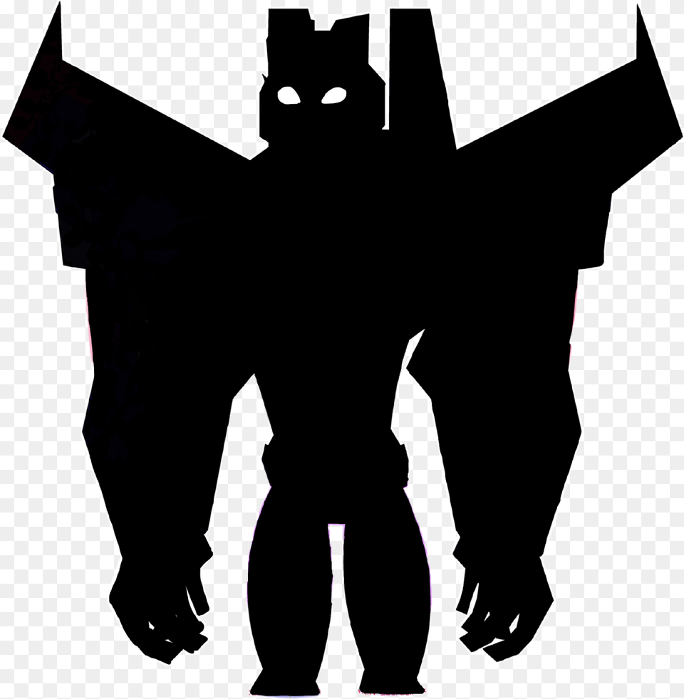 Its A Shaodow Seeker Is It An Autobot Illustration, Silhouette, Stencil, Adult, Male Free Png Download