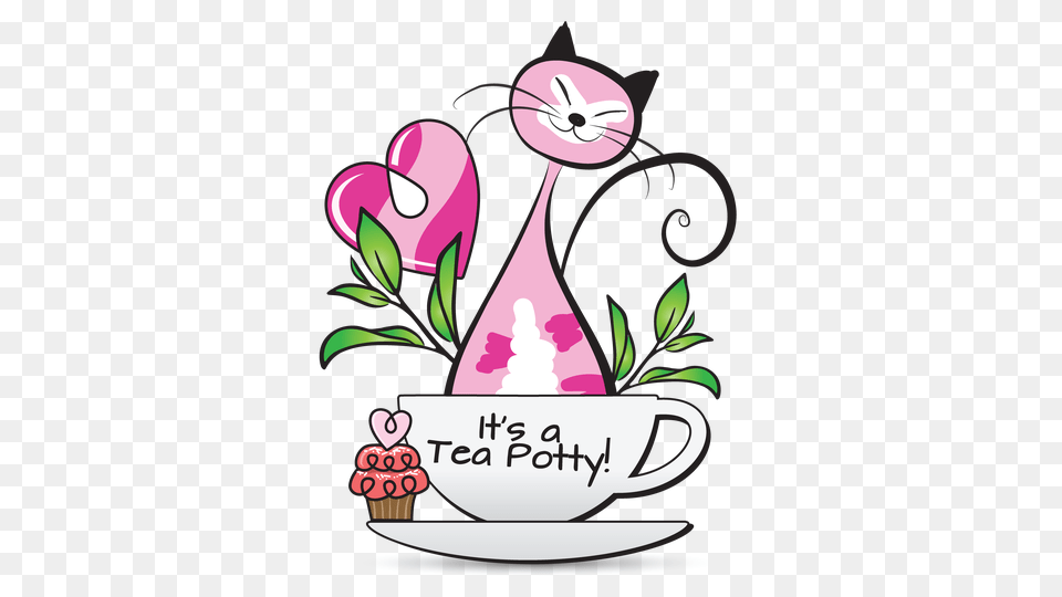 Its A Tea Potty Cat Litter Brand Assets, Art, Graphics, Book, Comics Free Png