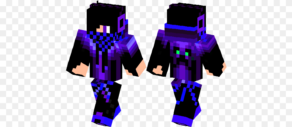 Its Minecraft Guy Galaxy Minecraft Girl Skins, Purple, Person Free Transparent Png
