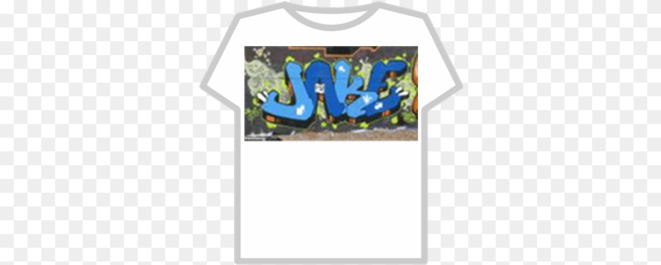 Its My Real Name Jake In Graffiti Roblox Vanossgaming New, Clothing, T-shirt, Shirt, Art Free Png Download