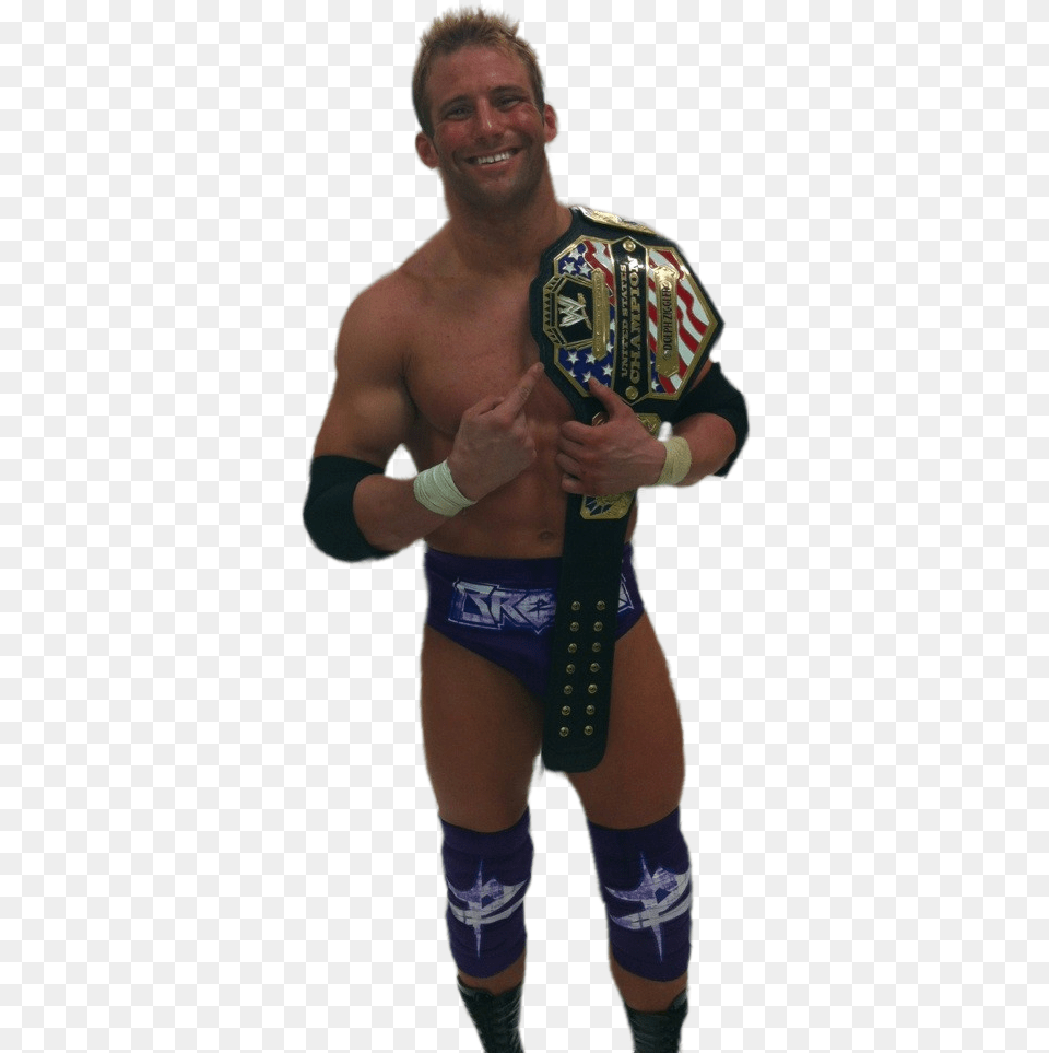 Its Not The Best But It Can Work Until Someone Good Zack Ryder Wwe United States Champion, Adult, Person, Male, Man Free Transparent Png