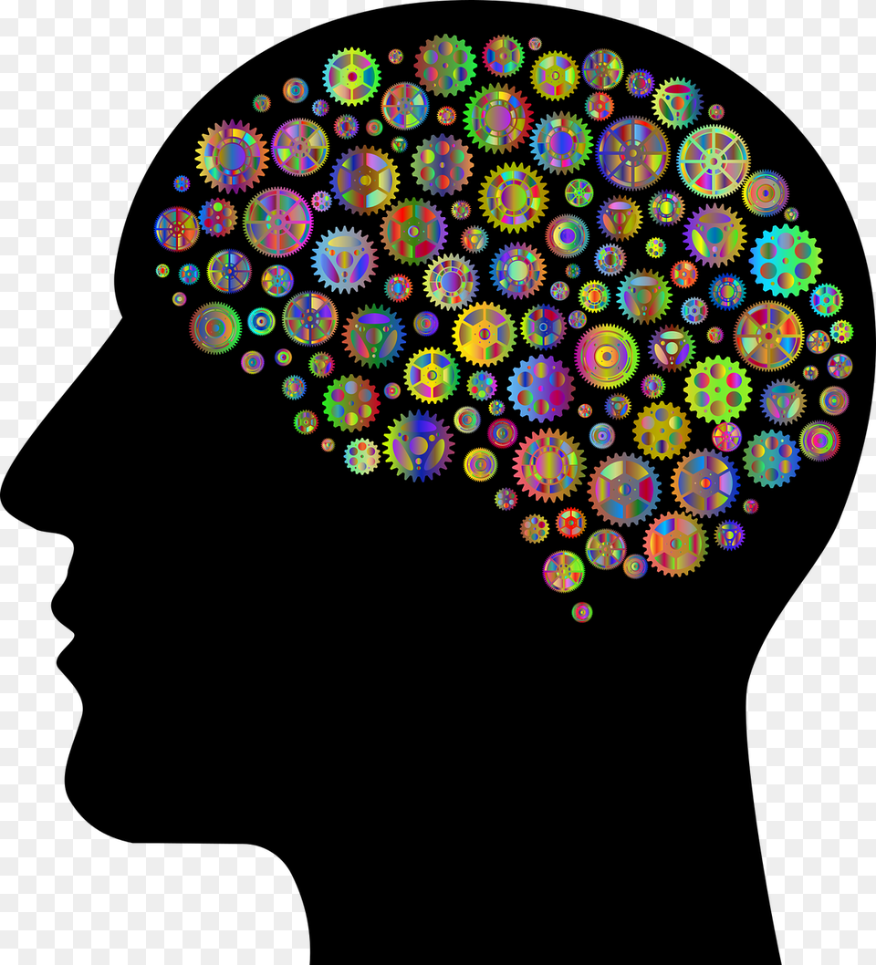 Its Not You Its Your Unconscious Head With Brain Clipart, Accessories, Pattern, Art, Fractal Free Transparent Png