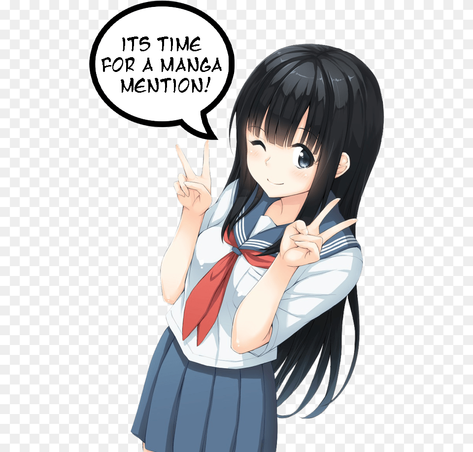 Its Time For A Manga Mention Yandere Simulator Senpai39s Sister, Book, Comics, Publication, Adult Free Transparent Png