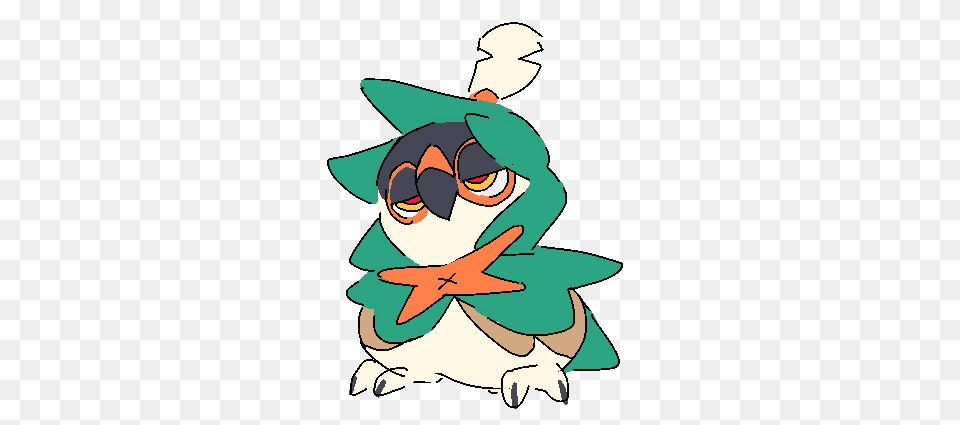 Its Ya Boid Decidueye But Rowlet Sized, Cartoon, Baby, Person, Face Png Image