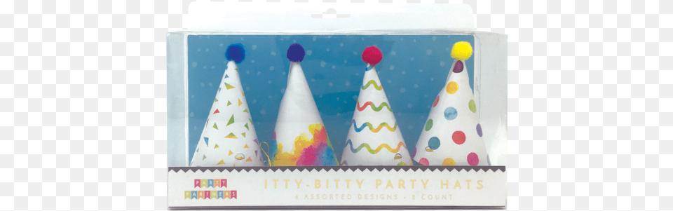 Itty Bitty Birthday Party Hats Set Of 8 Party Hat, Clothing, Party Hat, Ball, Sport Png Image