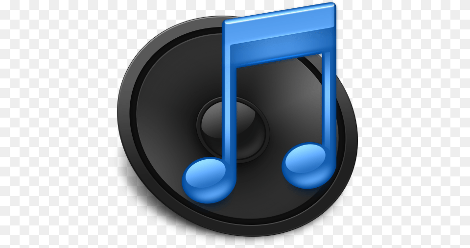 Itunes Blue S Icon Circle, Electronics, Speaker, Disk Png