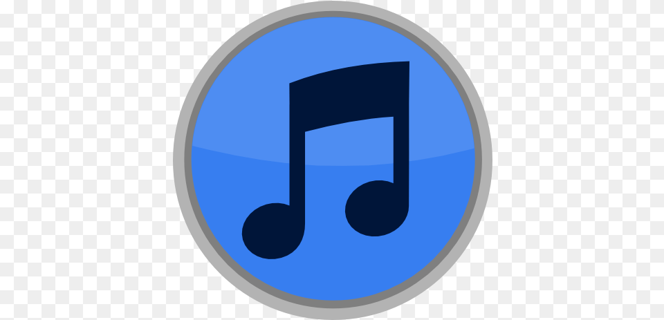 Itunes Icon 512x512px Icns Blue Music Notes Icon, Disk, Symbol, Sign Png Image