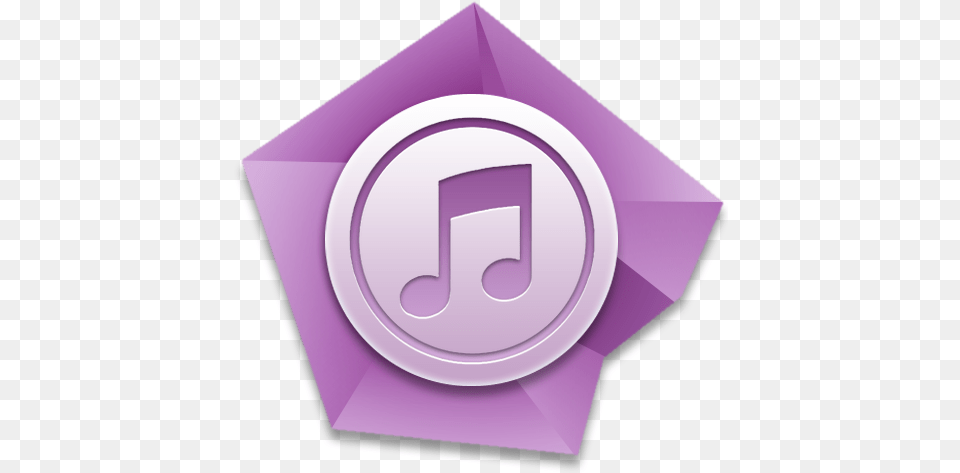 Itunes Icon Icon, Purple Free Png