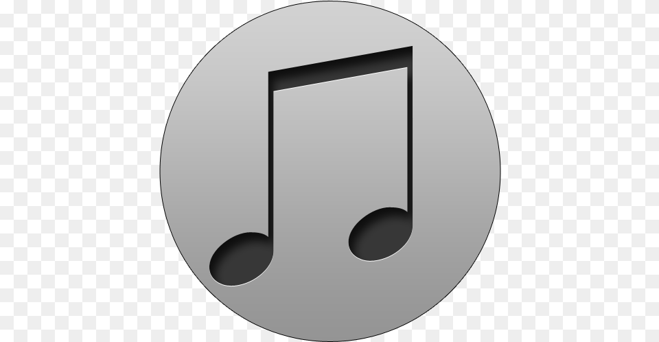 Itunes Icon Transparent Background Eighth Note, Disk, Text Png