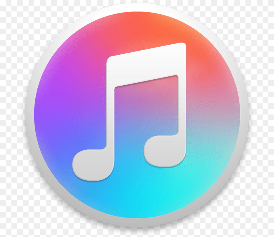 Itunes Logo Icon Itunes Icon, Sign, Symbol, Disk, Text Free Transparent Png